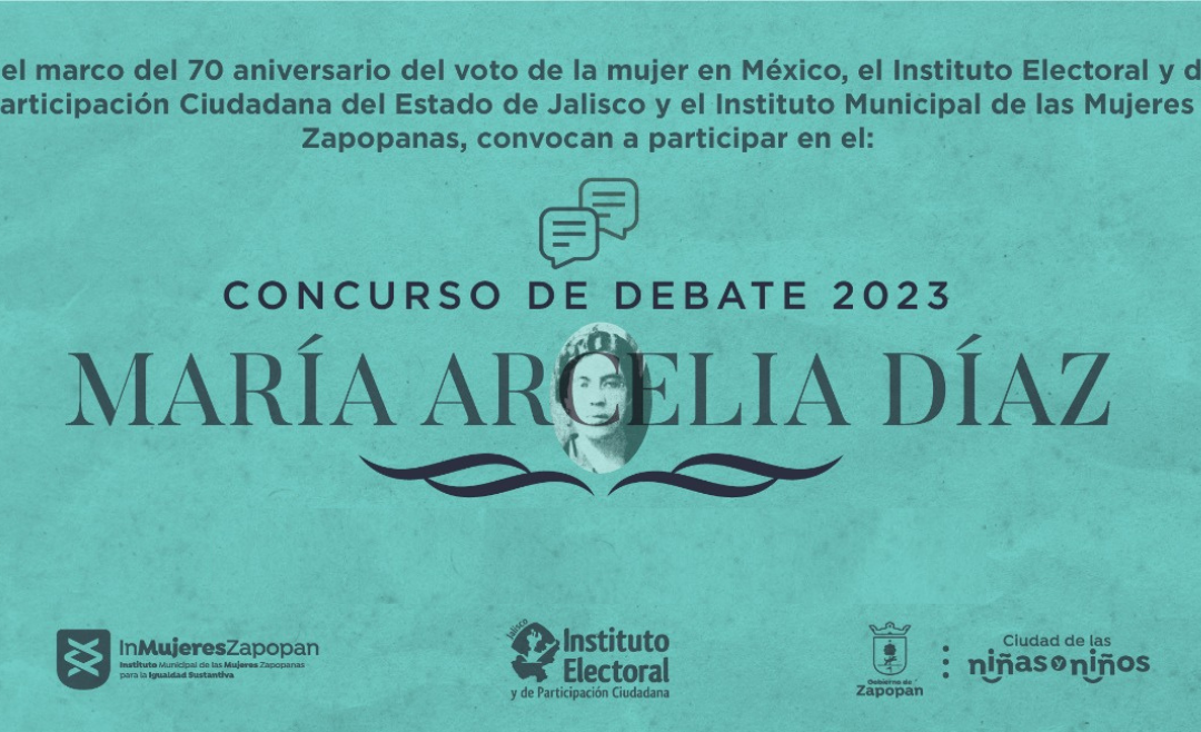 Finalistas del concurso «Debate María Arcelia Díaz»